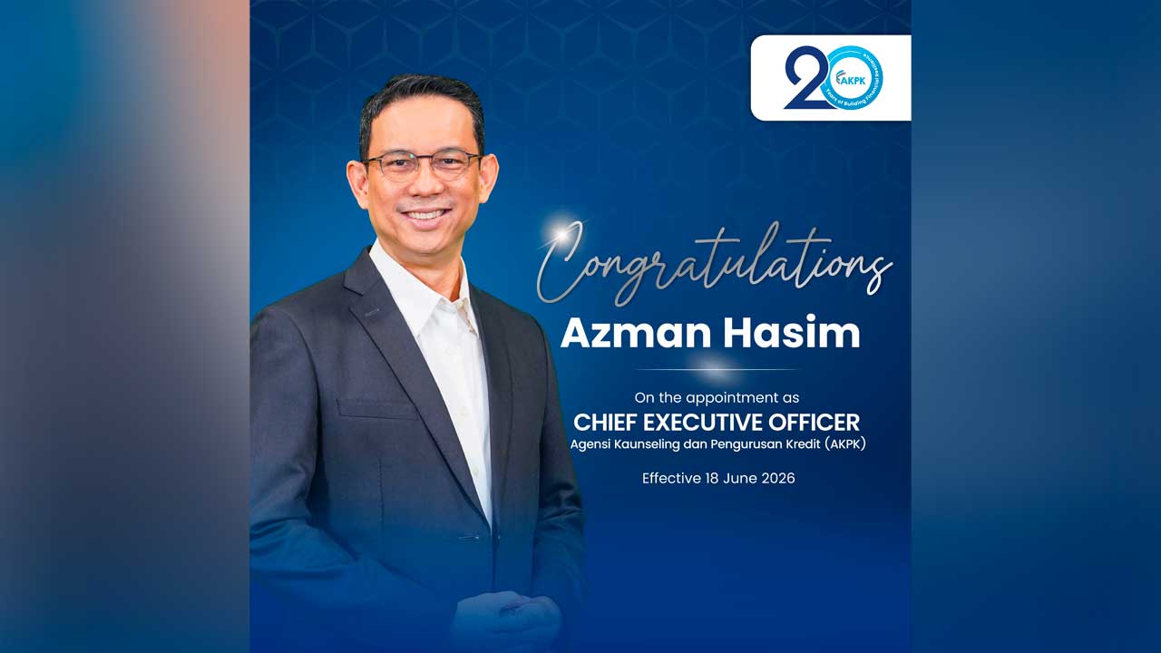 Azman Hasim Named New CEO of AKPK Effective Immediately